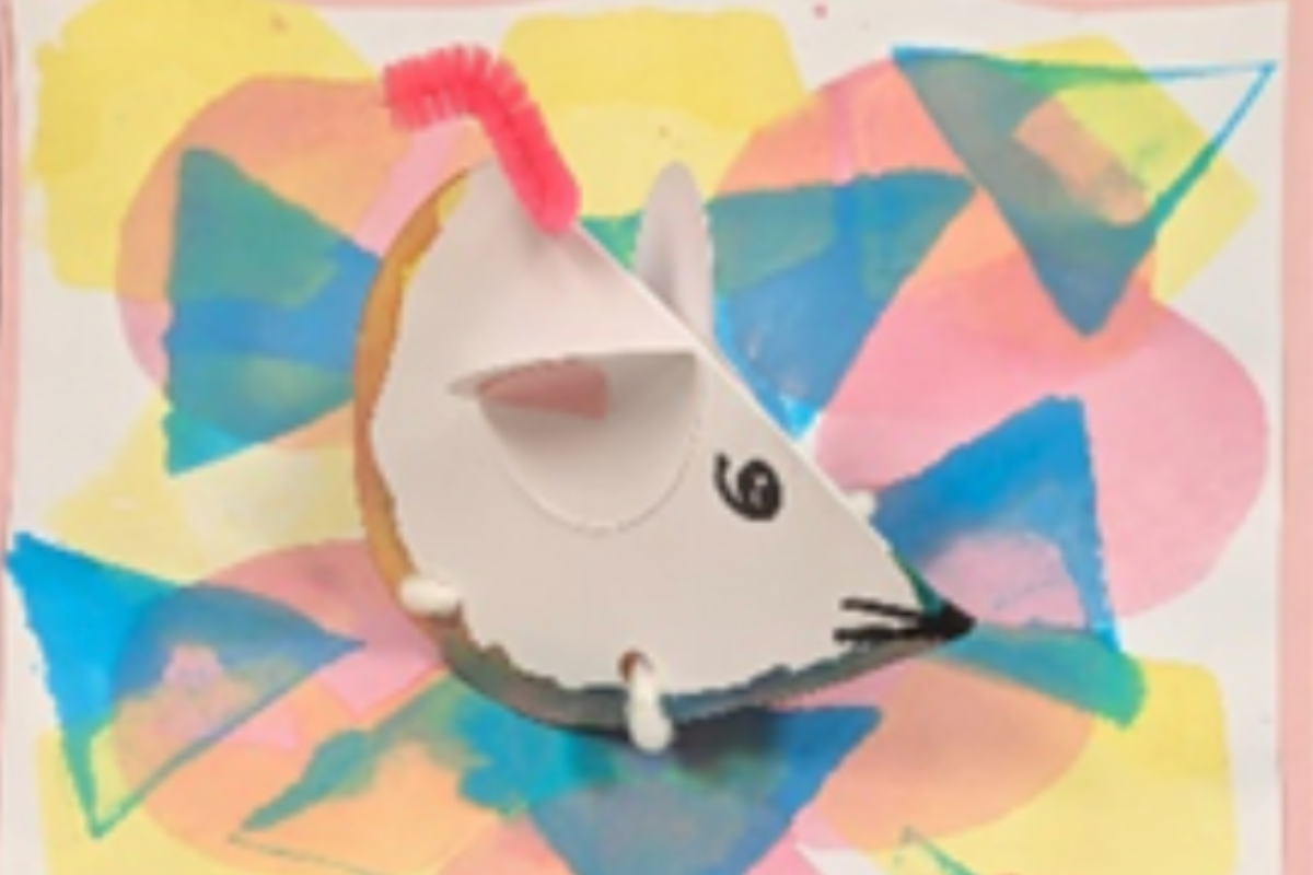 Mouse paint painting