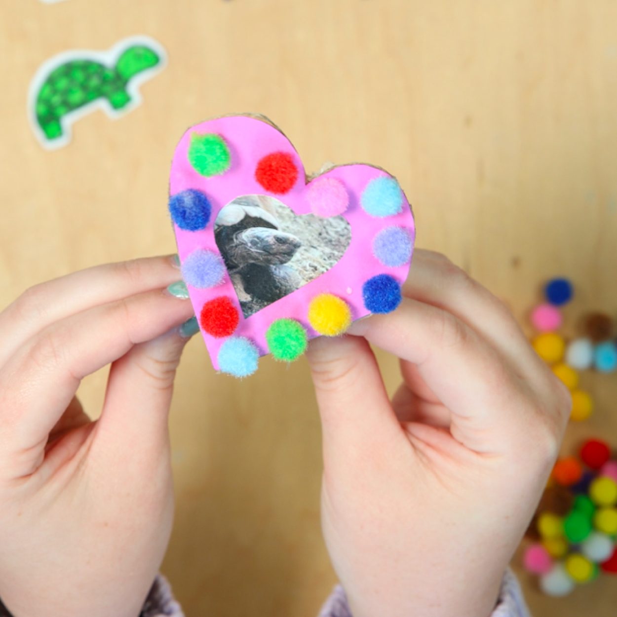 Pet picture frame