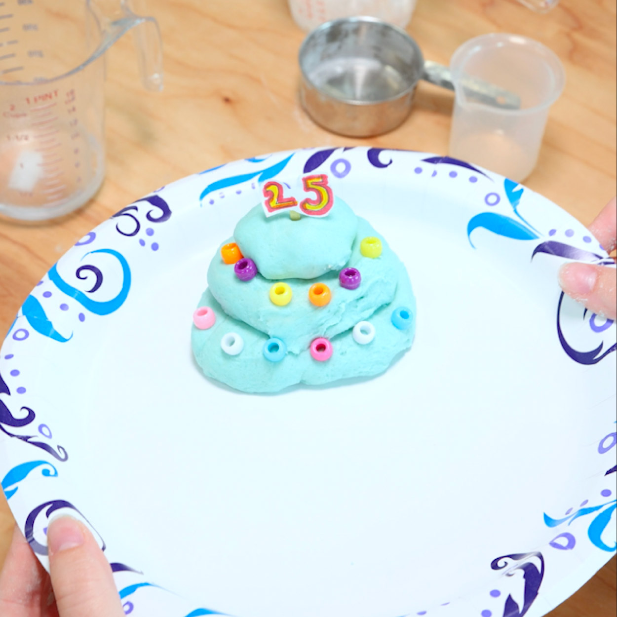 Playdough cake