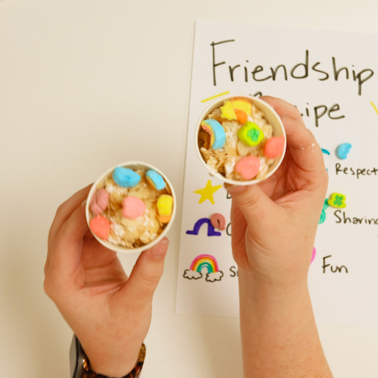 Friendship Step-10 Friendship Recipe Rice Crispy Treat